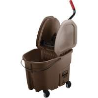 WaveBrake&reg; Mop Bucket & Wringer Combo Pack, Down Press, 8.75 US Gal.(35 Quart), Brown Sidevic Inc.