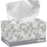 Kleenex&reg; Hand Towels in a POP-UP* Box, 1 Ply, 10-1/2" L x 9" W, 120 /Pack Sidevic Inc.