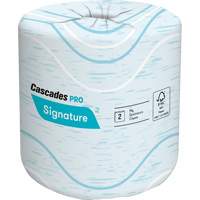 Pro Signature Toilet Paper, 2 Ply, 400 Sheets/Roll, 133' Length, White Sidevic Inc.
