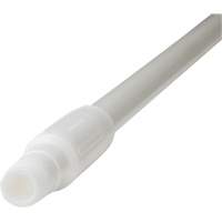 Handle, Broom/Scraper/Squeegee, White, Standard, 59" L Sidevic Inc.