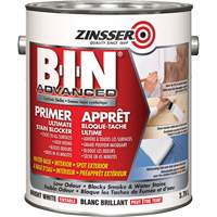 Appr&ecirc;t avanc&eacute; &agrave; base de gomme-laque synth&eacute;tique B-I-N, 3,78 L, Gallon, Blanc brillant teintable Sidevic Inc.