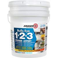 Bulls Eye 1-2-3&reg; Water-Base Primer, 18.9 L, Pail, White Sidevic Inc.