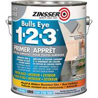 Appr&ecirc;t &agrave; base d'eau Bulls Eye 1-2-3, 3,78 L, Gallon, Gris Sidevic Inc.