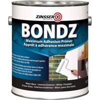 Bondz&reg; Maximum Adhesion Primer, 3.78 L, Gallon, White Sidevic Inc.