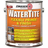 Watertite&reg; Weatherproof Flexible Primer & Finish, 3.55 L, Gallon, White Sidevic Inc.
