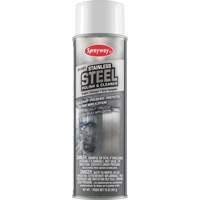 Stainless Steel Polish & Cleaner, 20 oz., Aerosol Can Sidevic Inc.