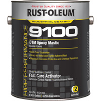 Activateur pour s&eacute;chage rapide pour mastic &eacute;poxy DTM du syst&egrave;me 9100, Gallon Sidevic Inc.