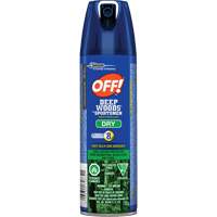 Insectifuge sec pour sportifs Off! R&eacute;gions sauvages, DEET &agrave; 30 %, A&eacute;rosol, 113 g Sidevic Inc.