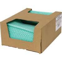 Chiffons de choix pour comptoir SaniWorks, Vert/Blanc Sidevic Inc.