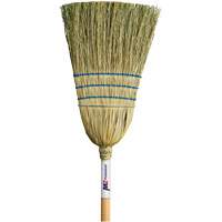 Balai de paille robuste, Trois cordes, Manche Bois Sidevic Inc.