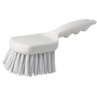 Brosse &agrave; chaudron &agrave; manche court, 9" l, Soies Polypropyl&egrave;ne, Blanc Sidevic Inc.