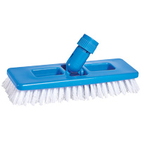 Universal Scrub & Grout Brush, 9" L, Polypropylene Bristles, White Sidevic Inc.