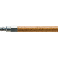 Handle with Metal Tip, Wood, ACME Threaded Tip, 1-1/8" Diameter, 60" Length Sidevic Inc.