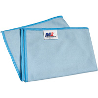 Chiffon de nettoyage pour vitres, Microfibre, Bleu Sidevic Inc.