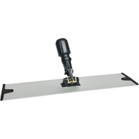 Support de vadrouille &agrave; &eacute;pousseter en microfibres &agrave; boucles et crochets, 18", Aluminium Sidevic Inc.