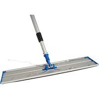 Support de vadrouille &agrave; &eacute;pousseter Static Attack avec manche t&eacute;lescopique, 24", Aluminium Sidevic Inc.
