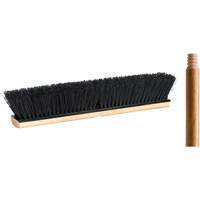 Balai-brosse avec manche, 18", Moyen, Soies Tampico Sidevic Inc.