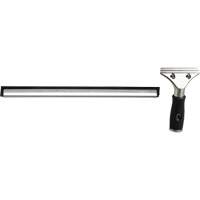 Window Squeegee with Handle, 18", Rubber, Stainless Steel Frame Sidevic Inc.