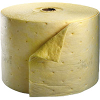 Tampon absorbant pour produits chimiques, Lourd, 150' lo x 15,25" la, Absorption 35,9 gal Sidevic Inc.