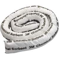 Mini-barri&egrave;re de pollution absorbante pour produits chimiques, Mati&egrave;res dangereuses, 8' lo x 3" la, Absorption 15,5 gal Sidevic Inc.