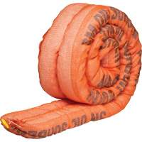 Barri&egrave;re de pollution absorbante double pour produits p&eacute;troliers, Huile seulement, 10' lo x 4" la, Absorption 36,8 gal Sidevic Inc.