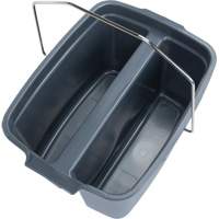 Seau double, Capacit&eacute; de 4,75 gal. US (19 pintes), Gris Sidevic Inc.