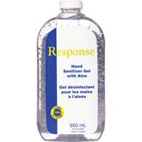 Gel d&eacute;sinfectant pour les mains &agrave; l'alo&egrave;s Response, 950 ml, Recharge, 70 % alcool Sidevic Inc.