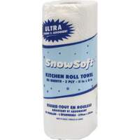 Snow Soft Premium Kitchen Towels, 2 Ply, 85 Sheets/Roll, 8" W, 11" L Sidevic Inc.