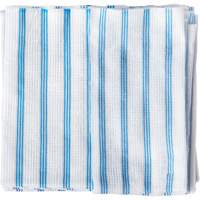 Chiffons jetables, Microfibre, Bleu/Blanc Sidevic Inc.