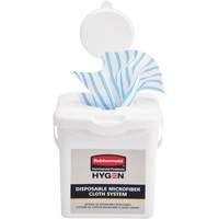 Seau de chargement pour chiffons microfibres, Blanc Sidevic Inc.
