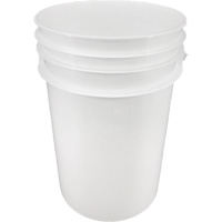 Heavy-Duty Pail, Plastic, 6 gal. Sidevic Inc.