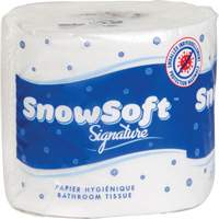 Snow Soft Premium Toilet Paper, 2 Ply, 600 Sheets/Roll, 145' Length, White Sidevic Inc.