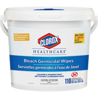 Healthcare&reg; Disinfecting Bleach Wipes, 110 Count Sidevic Inc.