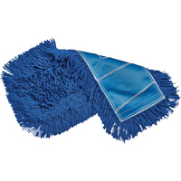 Economy Dust Mop, Slip On Style, Yarn, 18" L x 5" W Sidevic Inc.