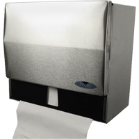 Distributeur d'essuie-mains universel, Manuel, 10,5" la x 6,75" p x 9,5" h Sidevic Inc.