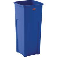 Untouchable&reg; Square Recycling Container, Bulk, Plastic, 23 US gal. Sidevic Inc.