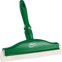 Raclette de paillasse avec lame en mousse, 10", Vert Sidevic Inc.