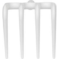 Fourche hygi&eacute;nique, Plastique, Blanc Sidevic Inc.