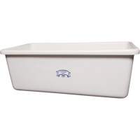 Transport Storage Tub, Plastic, White Sidevic Inc.