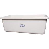Transport Storage Tub, Plastic, White Sidevic Inc.