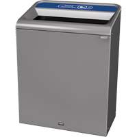 Configure Mixed Recycling Waste Container, Bulk, Steel, 45 US gal. Sidevic Inc.