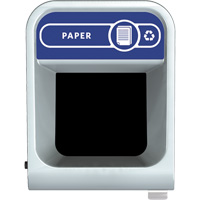 Configure Paper Waste Container, Bulk/Curbside/Deskside, Steel, 45 US gal. Sidevic Inc.