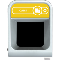Configure Can Waste Container, Bulk/Curbside/Deskside, Steel, 23 US gal. Sidevic Inc.