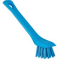 Brush with Scraping Edge, Stiff Bristles, 6" Long, Blue Sidevic Inc.