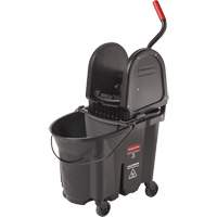 Seau et essoreuse Wavebrake, Pression vers le bas, 8,75 gal. US (35 pintes), Noir Sidevic Inc.