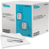 Serviettes de table Pro Signature, 1 pli, 15" x 15" Sidevic Inc.