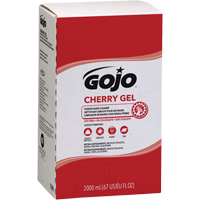 Hand Cleaner for Pro TDX Dispenser, Gel/Pumice, 2000 ml, Refill, Cherry Sidevic Inc.