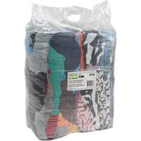 Recycled Material Wiping Rags, Cotton, Mix Colours, 25 lbs. Sidevic Inc.