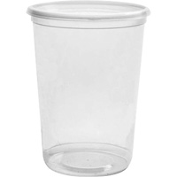 Contenant &agrave; charcuterie transparent sans couvercle Magik 32 oz, Plastique, Ronde Sidevic Inc.