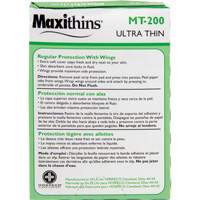 Maxithins&reg; Maxi Pad Ultra Thin with Wings Sidevic Inc.